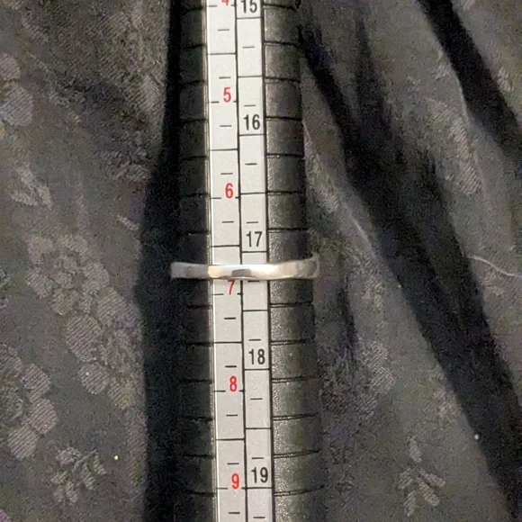 New Dazzling 925 Solid Sterling Silver Ring Mystic Topaz CZ Ring Size 7 - Picture 6 of 8